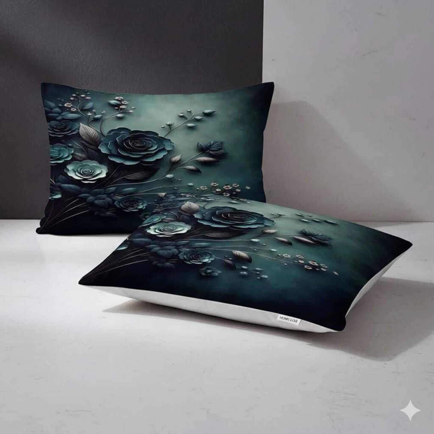 Premium 7D Floral Printed Flat Bedsheet with 2 Pillow Covers (90x100 Inch) – Soft & Luxury Design
