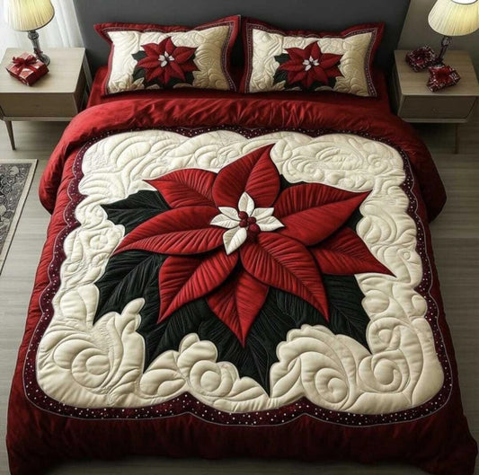 11D Premium Luxury King Size Bedsheet 108 x 108 Inches with 2 Pillow Covers | Soft Glace Cotton Floral Designer Double Bed Bedsheet