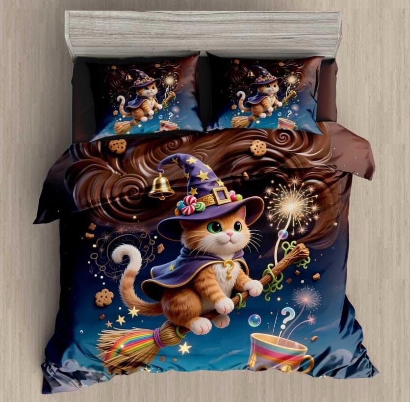 Premium 11D King Size Double Bedsheet (110 x 110 Inches) with 2 Pillow Covers | Super Soft Microfiber | Luxury HD Printed Bedsheet | Fade Resistant & Easy Care