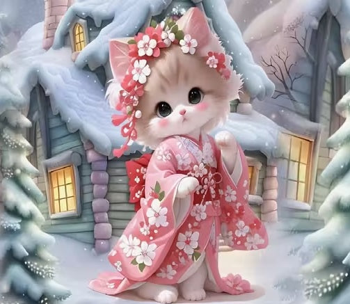 Heavy 7D Digital Glace Cotton Super King Size Printed Flat Double Bedsheet, 110 X 110 Inch and 2 Pillow Cover