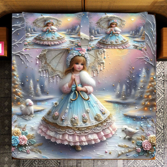 Heavy 7D Digital Glace Cotton Super King Size Printed Flat Double Bedsheet, 110 X 110 Inch and 2 Pillow Cover